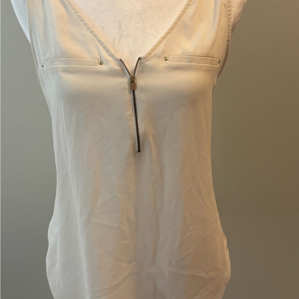 Express Cream Tank Blouse